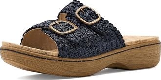 Alegria Oona Womens Sandals Fancy Navy : EU 41 (US Womens 10.5-11) Regular, Textile