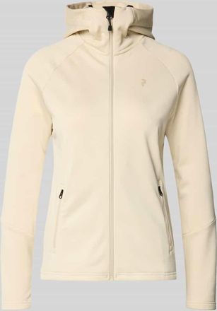 Peak Performance Softshell-Jacke mit Kapuze Modell RIDER in Sand, Gr&ouml;&szlig;e XL