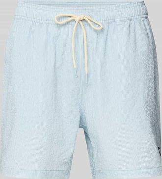 Barbour Shorts mit elastischem Bund und Eingrifftaschen in Bleu, Gr&ouml;&szlig;e XXL