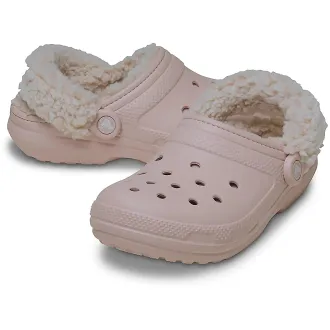 Crocs Classic 211396-6UR Clogs Mens Quartz Fleece Lined Slip On Shoes JAX903