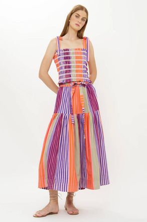 Oliphant Ginny Skirt In Multi