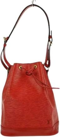 Louis Vuitton Pre-owned Bucket Bags, female, Red, Size: ONE SIZE Pre-owned Bucket Bag