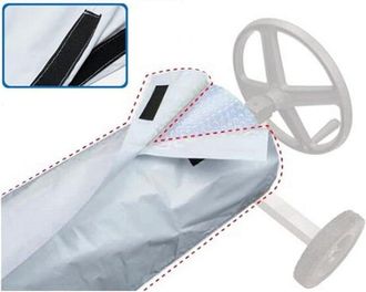 OEM Cubierta Impermeable De Tela Para Piscina, Cubierta Protectora Para Piscinas Exteriores, 550 &times; 96 Cm, Gris