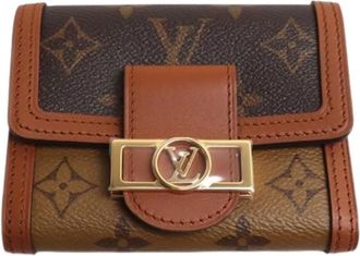 Louis Vuitton Pre-owned Tri-fold Portemonnee - Dames - Vintage Accessoires - Bruin - ONE Size - Vintage