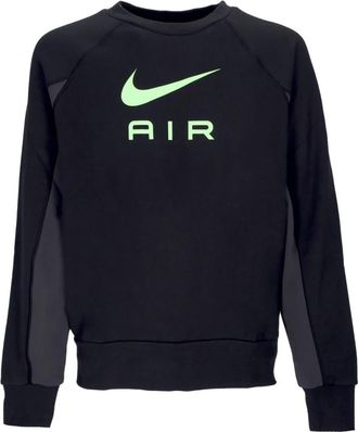 Nike Lichtgewicht Crewneck Sweatshirt - Heren - Sportshirts - Zwart - 2XL - Katoen - Fitness