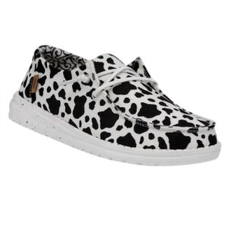 Hey Dude Womens Wendy Milky Way Whi Comfort Shoes