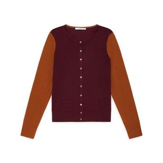 Maliparmi Cardigans, female, Purple, Size: XS Colours of the World Cardigan