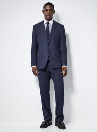 Le 31 Mens Stretch piqu&eacute; suit Berlin fit - Regular