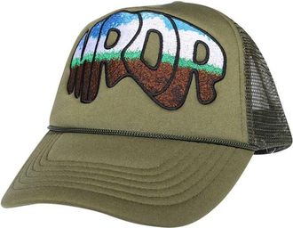 Who Decides War by Ev Bravado Verstelbare Baseball Cap van Polyester - Heren - Petten - Groen - ONE Size - Polyester - Accessoires