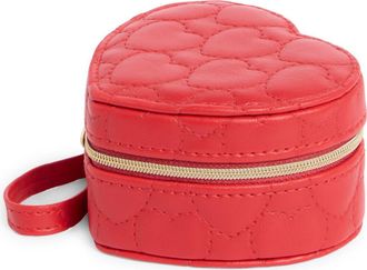 Nordstrom Velvet Heart Jewelry Box in Red- Quilted Hearts at Nordstrom Rack