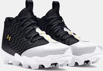 Under Armour Mens Under Armour Harper 9 RM 3027442-001 Black Baseball Cleats DWA3853