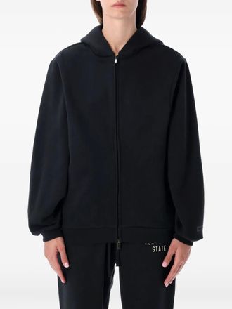 Fear of God zip-up hoodie - women - Fabric - S - Black