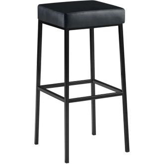 Clp Clp - Taburete De Bar Funda De Polipiel Montreal Negro Negro