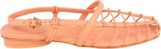Ferragamo Shay 10 Caged Slingback Sandals