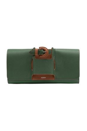 Perrin Paris La Parisienne Clutch in Pine/auburn at Nordstrom