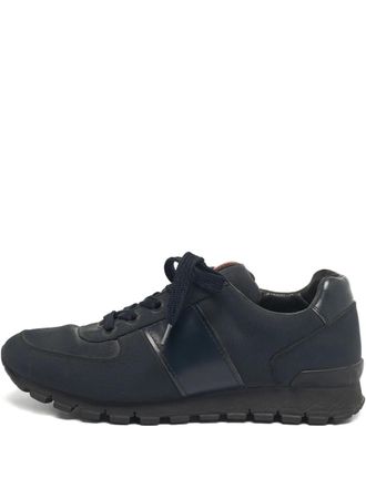 Prada Canvas sneakers - Blauw