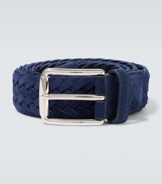 Ceinture Homme MLT Belts & Accessoires - Cuir De Vache, Boucle Aspect Bronze - 30 Mm De Large, Réglable - 3