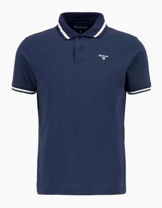 Barbour Mens Barbour Ferrybridge Lightweight TF Polo Shirt NY91 Navy - Size: 38