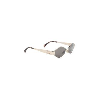 Celine Celine, Accessoires, Dames, Geel, ONE Size, Triomphe Metal 02 Zonnebril