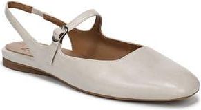 Naturalizer Anikka Flat in Porcelain Beige Faux Leather at Nordstrom Rack, Size 7.5