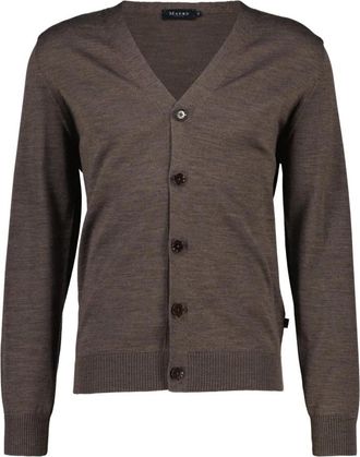 Maerz Cardigan - - Knitwear - Uomo - Marrone - 2XL