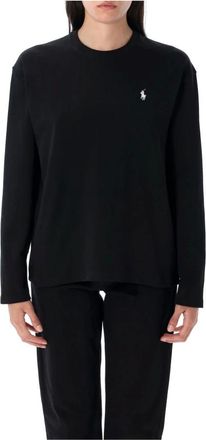 Polo Ralph Lauren Mujer, Camisetas, Negro, Talla: L