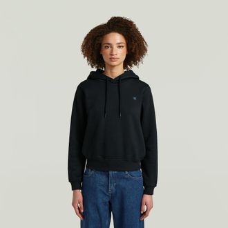 G-Star Logo Hoodie - Zwart - Dames