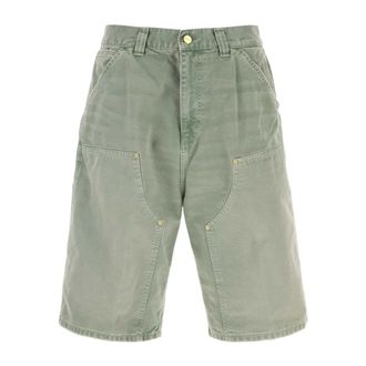 Carhartt Work in Progress Carhartt Wip, Casual Shorts, male, Green, Size: S OG Double Knee Short