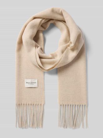 Marc O'Polo Wollschal aus reinem Wollschal in Offwhite, Gr&ouml;&szlig;e 1