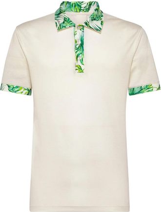 Billionaire Boys Club Polo shirt SS Palms - Heren - Polos - Wit - XS - Katoen - Tops
