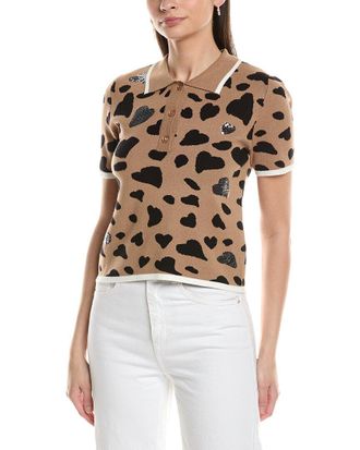 NVLT Nvlt Polo Jacquard Sweater