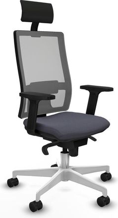 Piqueras y Crespo Piqueras Y Crespo 2d026n1 Silla De Oficina Gris Oscuro