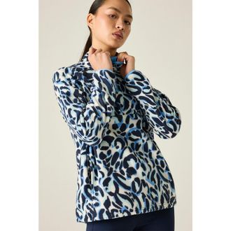Dare 2B Dare 2B Wing It-fleece-top met dierenprint voor dames (Schemerig blauw)