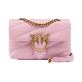 Pinko Pinko, Dames, Tassen, Roze, Maat: ONE Size Katoen