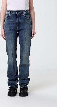 Balenciaga Jeans straight Balenciaga in denim di cotone