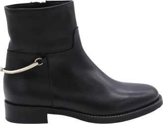 Sofia/Len Sweety Enkellaars - Dames - Enkellaarsjes - Zwart - 37 EU - Schoenen