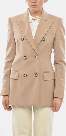 Max Mara SPORTMAX Giacca ADAMO A Doppiopetto in Cashmere con Tasche ad Aletta Max Mara
