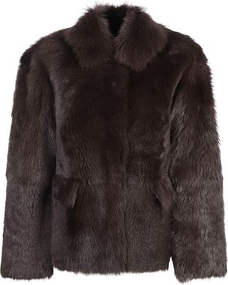 DESA 1972 Reversible Shearling Boxy Jacket