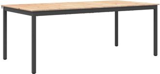vidaXL Mesa De Comedor Natural 200 X 100 X 75 Cm Madera De Pino Macizo Vidaxl