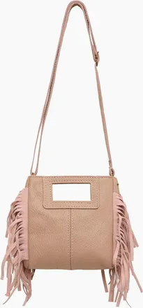 James Lakeland Womens Powder Fringe Bag