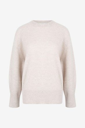 Brunello Cucinelli Weiter gerippter Rundhalspullover aus Kaschmir