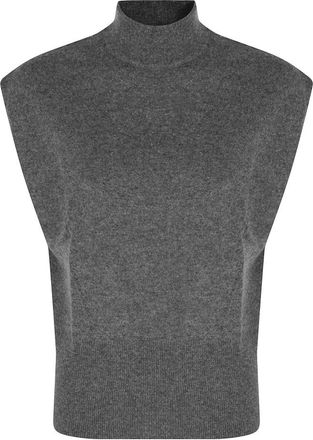 Semicouture Angelica Sweater - Dames - Coltruien - Grijs - S - Wol - Truien & Vesten