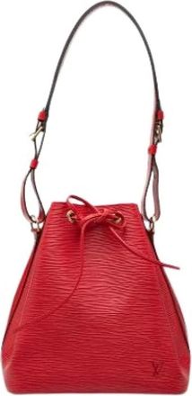 Louis Vuitton Pre-owned Bucket Bags, female, Red, Size: ONE SIZE Pre-owned Vintage Bucket Bag