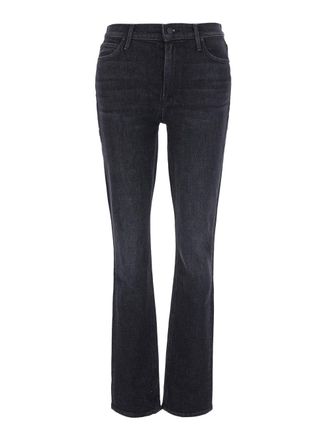 Mother Mid Rise Dazzler Skimp Jeans - Gray