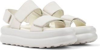 Camper Pelotas Flota Platform Sandal in White Natural at Nordstrom, Size 36