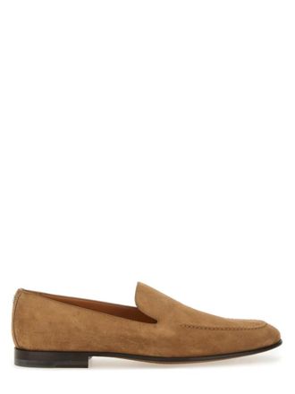 Dolce & Gabbana Beige Leather Loafers