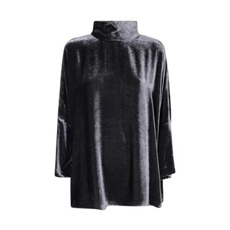 Gentryportofino Mujer, Camisetas, Gris, Talla: M