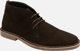 Frank Wright Mens Edwin Mens Desert Boots - Brown - Size: 10