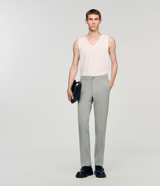 Sandro Jersey trousers