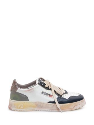 Autry Blue Color Block Sneakers
